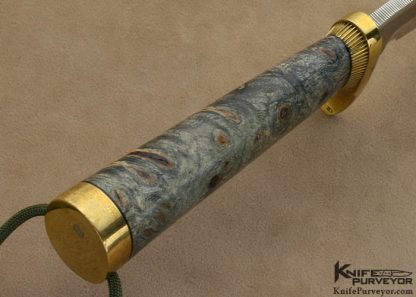 Randall Knife Model #3-6 Hunter Burl Wood Finger Grips - Image 6