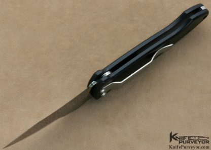 Randall King Knives Tsavo-Wraith Button Release Black Aluminum & Mirror Polished ATS 1 of 500 - Image 6