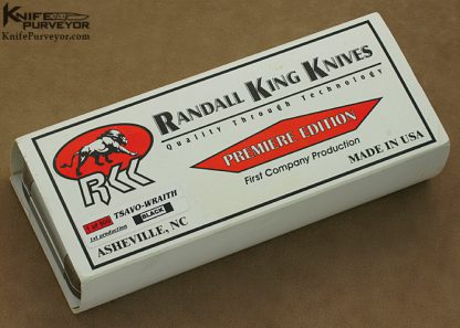 Randall King Knives Tsavo-Wraith Button Release Black Aluminum & Mirror Polished ATS 1 of 500 - Image 8