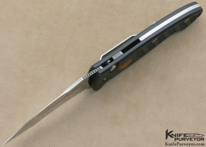 Randall King Knives Tsavo-Wraith Button Release Black Aluminum & Mirror Polished ATS 1 of 500 - Image 4