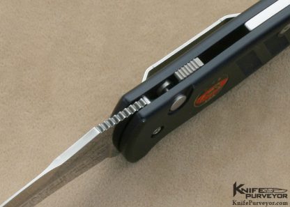 Randall King Knives Tsavo-Wraith Button Release Black Aluminum & Mirror Polished ATS 1 of 500 - Image 5