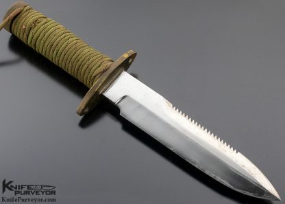 Vietnam War Era Randall Custom Knife  Model 18-7.5" with U.S. Presidential State Department Seal on the Sheath - Image 3