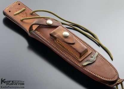 Vietnam War Era Randall Custom Knife  Model 18-7.5" with U.S. Presidential State Department Seal on the Sheath - Image 7