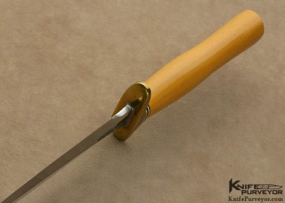 1970's Randall Knife Model #2-6 Fighting Stilettowith Johnson Rough Back Sheath - Image 3