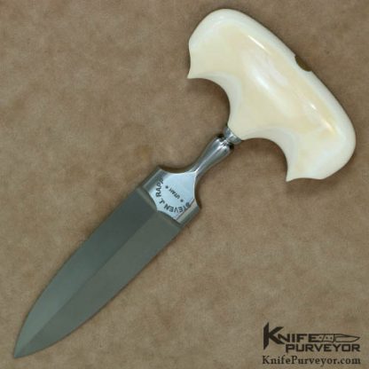 Steven Rapp Custom Knife Engraved Push Dagger