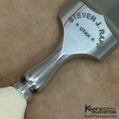 Steven Rapp Custom Knife Engraved Push Dagger - Image 5