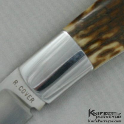 Ray Cover Custom Knife Mammoth Ivory Slipjoint - Image 2