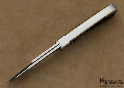 Reese Bose Custom Knife #6 Remington Bullet Jigged Bone Hunter Trader Trapper Slip Joint - Image 5