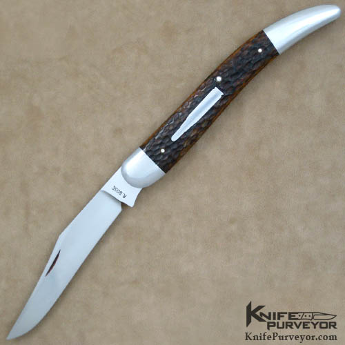 Reese Bose Custom Knife #7 Remington Model R1613 Fish Bullet Slipjoint