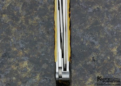 Reese Bose Custom Knife  3 Blade Jigged Bone Sowbelly Slipjoint - Image 7