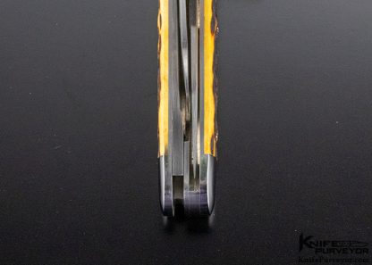 Reese Bose Custom Knife Jigged Bone 3 Blade Sowbelly Slip Joint - Image 6