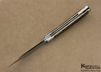 Reese Bose Custom Knife Jigged Bone Remington Bullet R-1263 Slip Joint #5 - Image 6