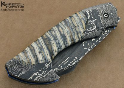 Reese Weiland Custom Knife Chuck Hawes & Mammoth Molar Jumbo Rastor Double Action Automatic Linerlock - Image 4