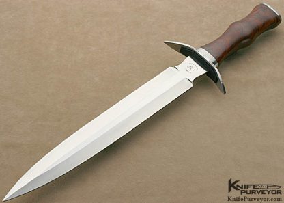 Reese Weiland Custom Knives Cocobolo Presentation Dagger