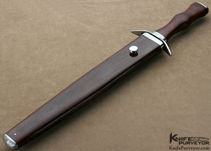 Reese Weiland Custom Knives Cocobolo Presentation Dagger - Image 3