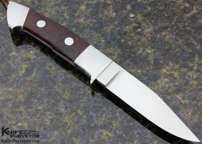 Ricardo Velarde Custom Knives Desert Ironwood Integral Hunter - Image 4