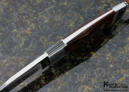 Ricardo Velarde Custom Knives Desert Ironwood Integral Hunter - Image 3