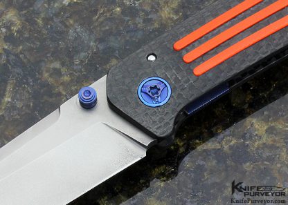 Richard Rodgers  Custom Knife Mid-Utility Tanto Folder - Image 2