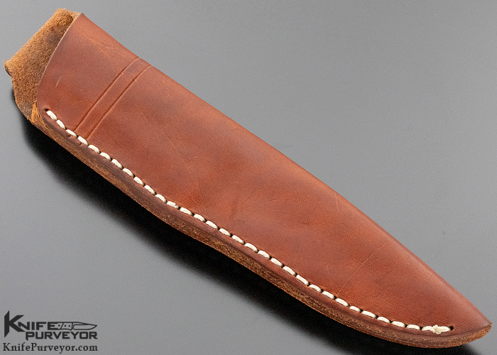 Ricardo Velarde Custom Knife Amber Stag Utility Hunter - Image 7