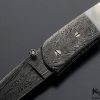 Rick Dunkerley Custom Knife Mother of Pearl and Damascus Linerlock - Image 2