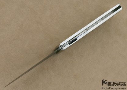 Rick Eaton Custom Knife Sole Authorship Engraved 2007 AKI Linerlock - Image 9