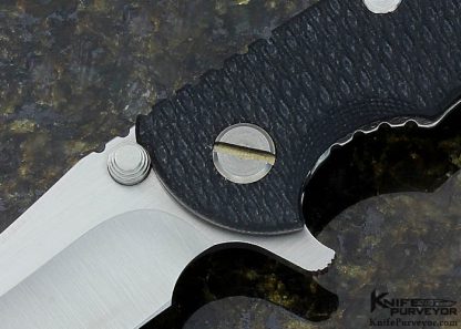 Rick Hinderer Custom Knife XM 18 Black G-10 and Titanium Frame Lock - Image 2