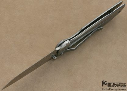 Rick Hinderer Custom Knife "Lightly Used" Carbon Fiber & Titanium Original "Flashover" Framelock - Image 7