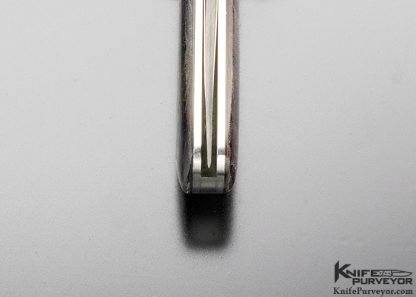Rick Menefee Custom Knife with Rag Micarta Lanny's Clip - Image 8