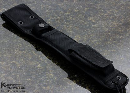 RJ Martin Custom Knife #14 Canvas Micarta "Vanguard" Subhilt Fighter - Image 5