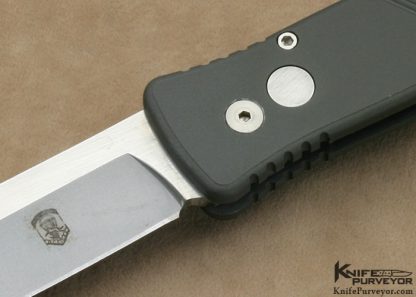 Robbie Dalton Custom Knife "S.O.B. II" Auto Button Release - Image 2