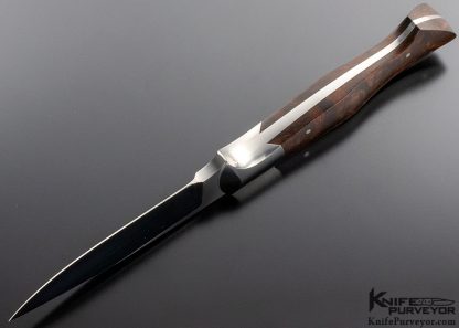 Robert Papp Custom Knife Desert Ironwood Utility Knife - Image 6