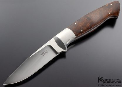 Robert Papp Custom Knife Desert Ironwood Utility Knife