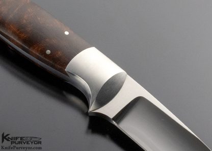 Robert Papp Custom Knife Desert Ironwood Utility Knife - Image 4