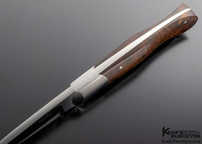 Robert Papp Custom Knife Desert Ironwood Utility Knife - Image 5