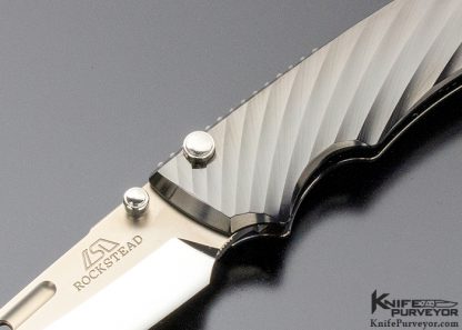 Rockstead Custom Knife "RYO" Titanium Button Lock - Image 2