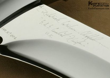 Roderick Chappel Custom Knife Micarta & 440-C Stainless Steel "S.A.S. Combat Knife" - Image 2