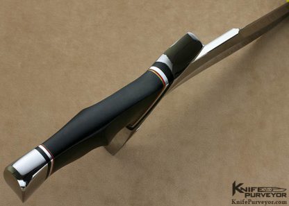 Roderick Chappel Custom Knife Micarta & 440-C Stainless Steel "S.A.S. Combat Knife" - Image 6