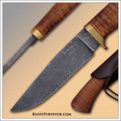 James Rodebaugh's Custom Knife: Bay Areas Knife Collectors Association's 25th Anniversary Prototype Knife - Image 2
