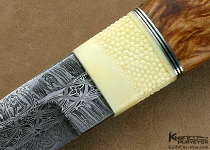 Roger Bergh Custom Knives "Cone" Presentation Fixed Blade - Image 3