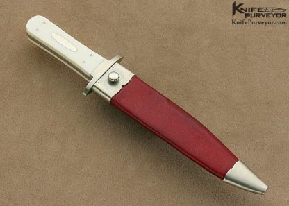 Roger Green Custom Knife  Miniature Bowie - Image 6