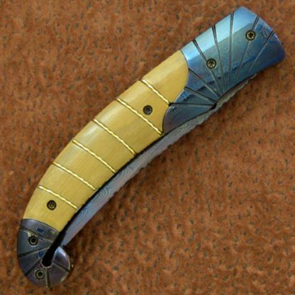 Roger Hatt Custom Knife Persian Linerlock - Image 2
