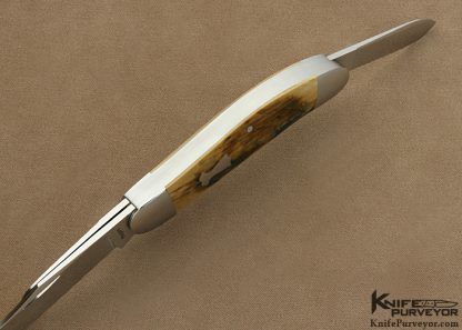 Richard Rogers Custom Knife 3 Blade Sow Belly Slip Joint - Image 4