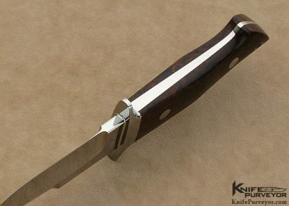 Ricardo Romano Custom Knife Desert Ironwood Chute - Image 6