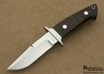 Ricardo Romano Custom Knife Desert Ironwood Chute