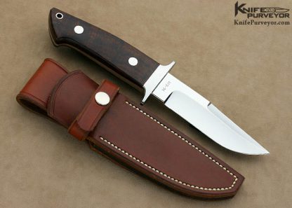 Ricardo Romano Custom Knife Desert Ironwood Chute - Image 3