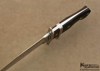 Ricardo Romano Custom Knife Desert Ironwood Junior Bear Subhilt Fighter - Image 5