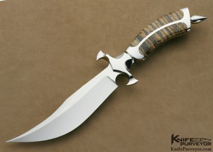 Ron Best Custom Knife Integral Upswept Fighter