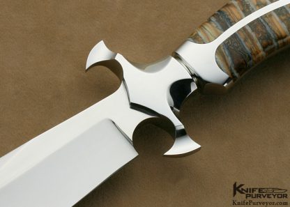 Ron Best Custom Knife Integral Upswept Fighter - Image 2