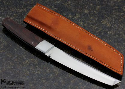 Ron Gaston Custom Knife Ironwood Tanto - Image 3