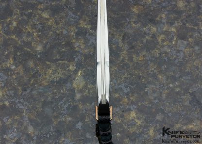 Ron Lake Custom Knife Mother of Pearl Interframe Tail Lock - Image 6